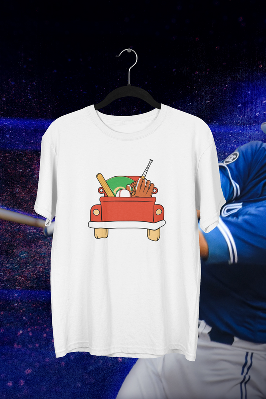 Pickup Truck Baseball T-shirt