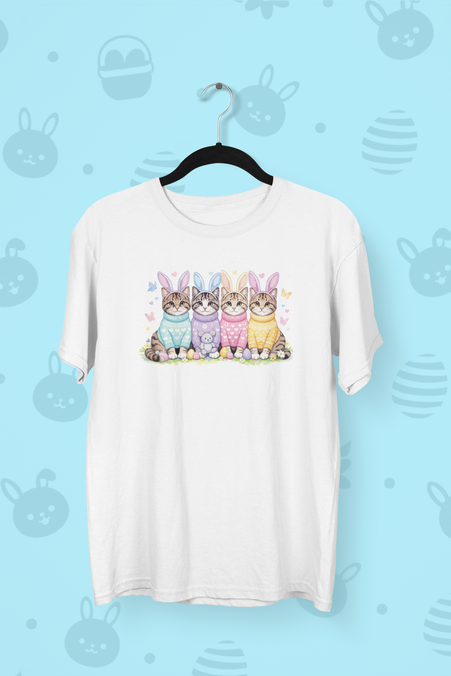 Cats Easter T-shirt