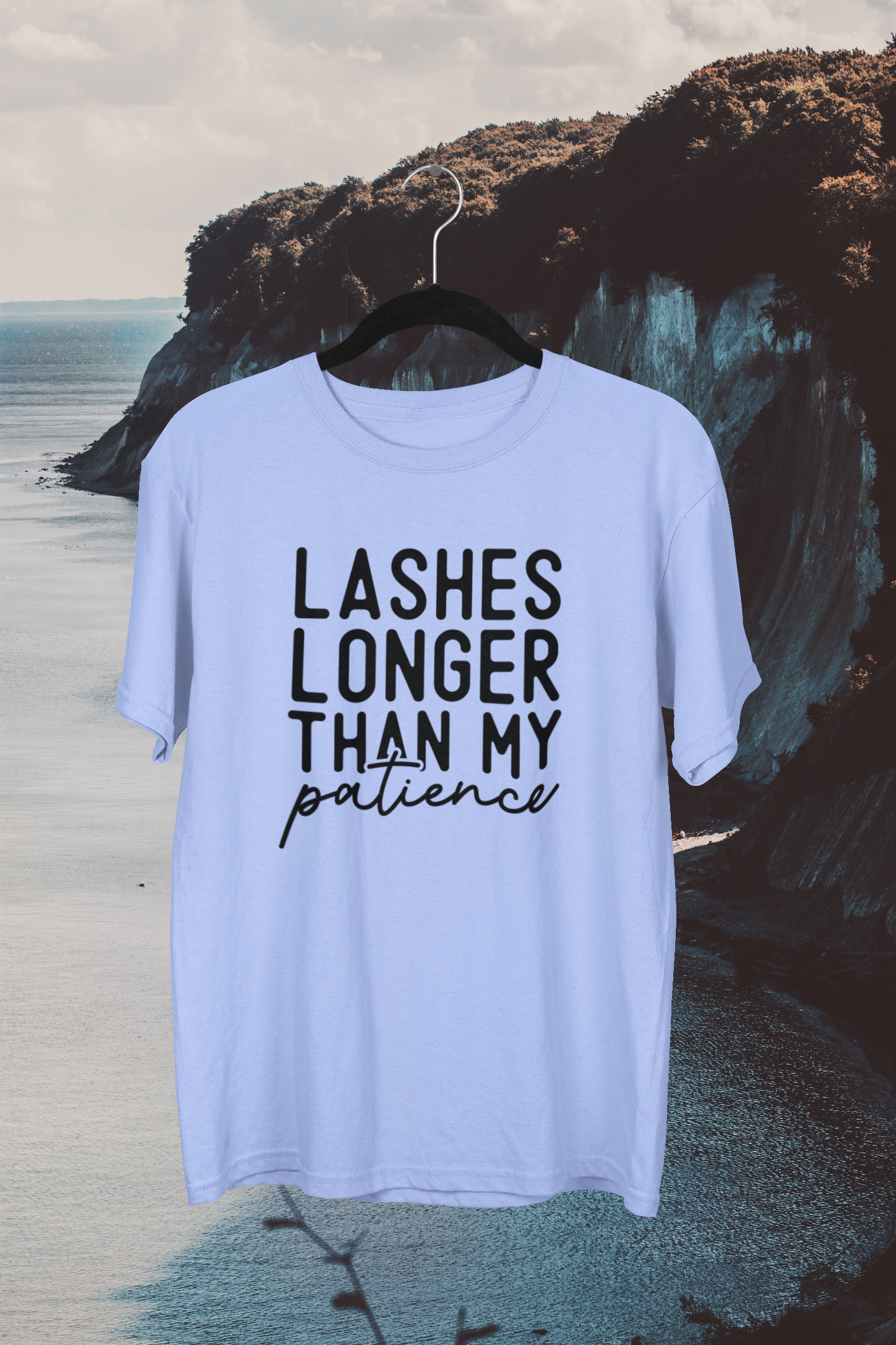 Lashes Longer Than My Patience T-shirt/Long Sleeve
