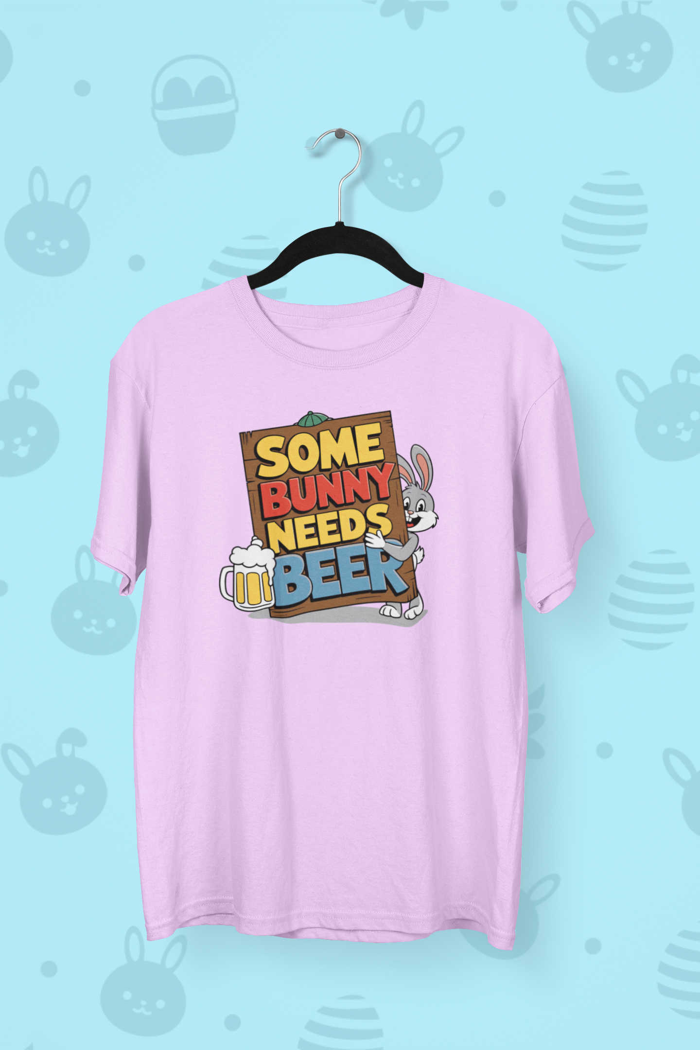 Some Bunny Needs Beer Easter T-shirt