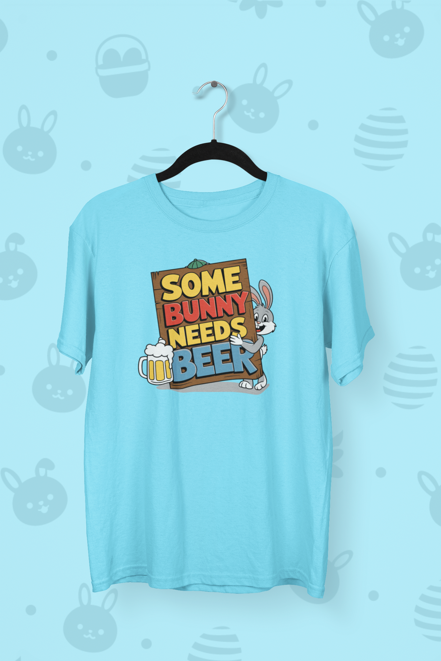 Some Bunny Needs Beer Easter T-shirt