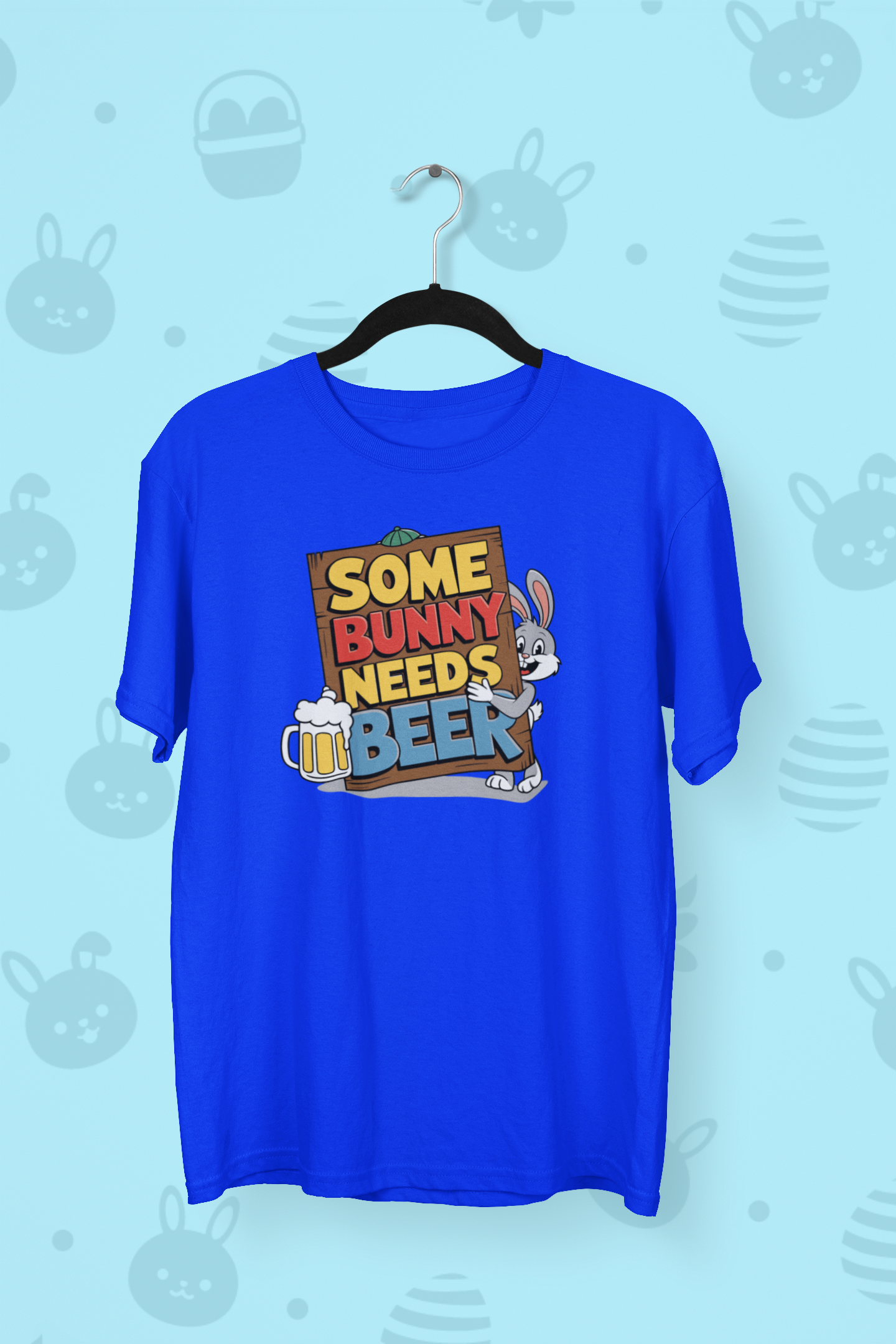 Some Bunny Needs Beer Easter T-shirt