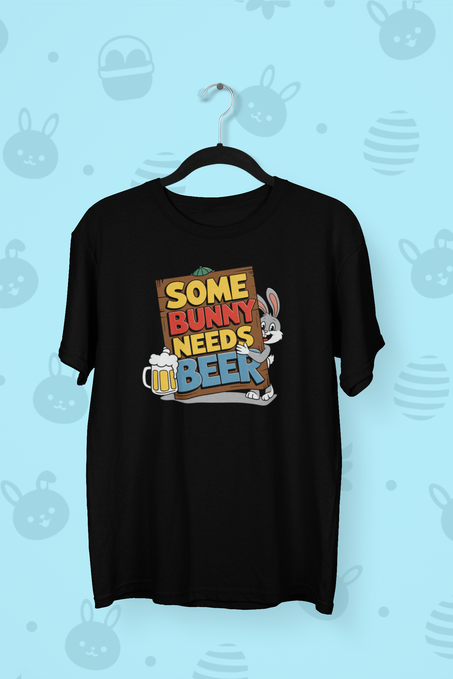 Some Bunny Needs Beer Easter T-shirt