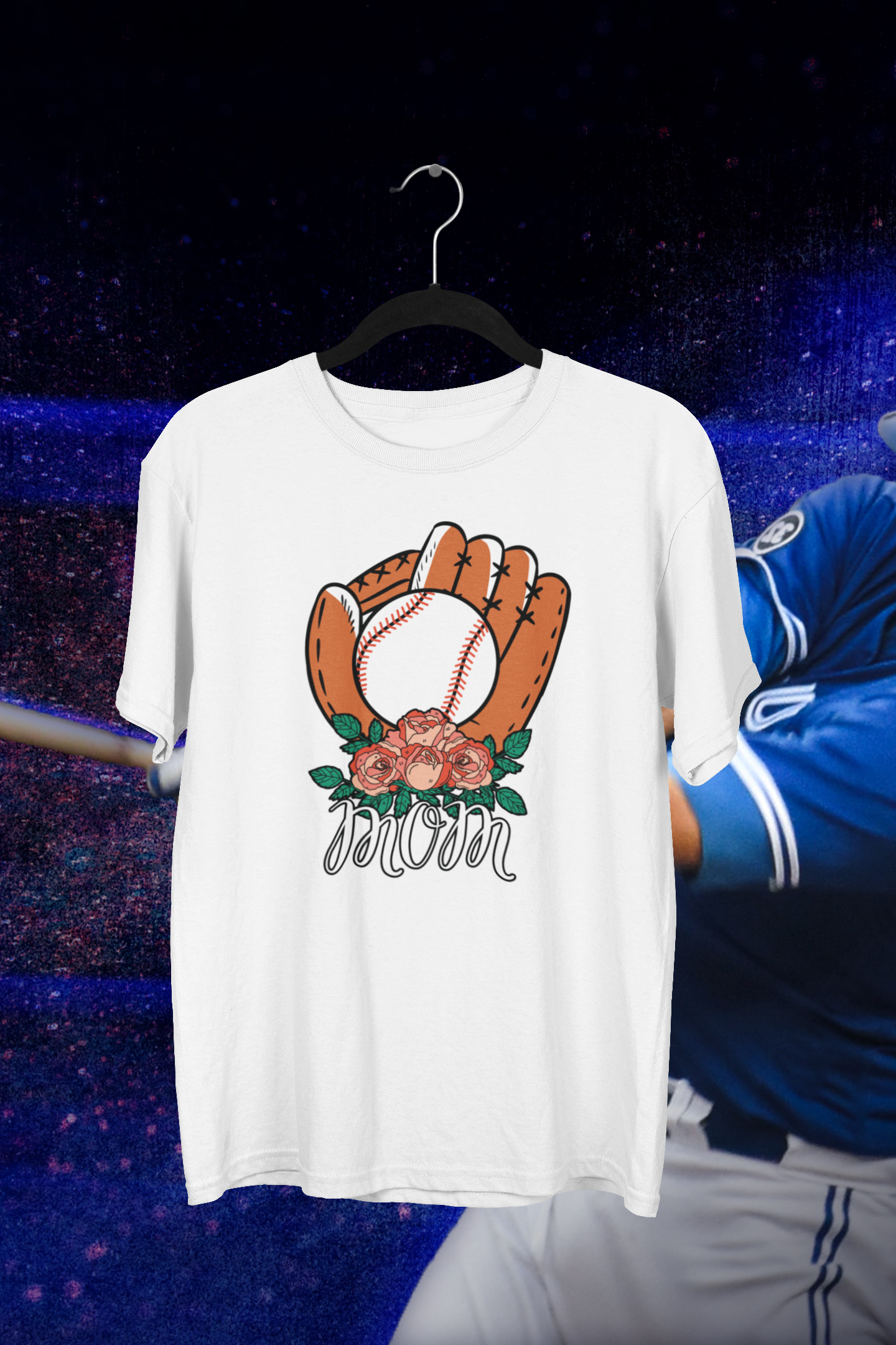 MOM Baseball T-shirt