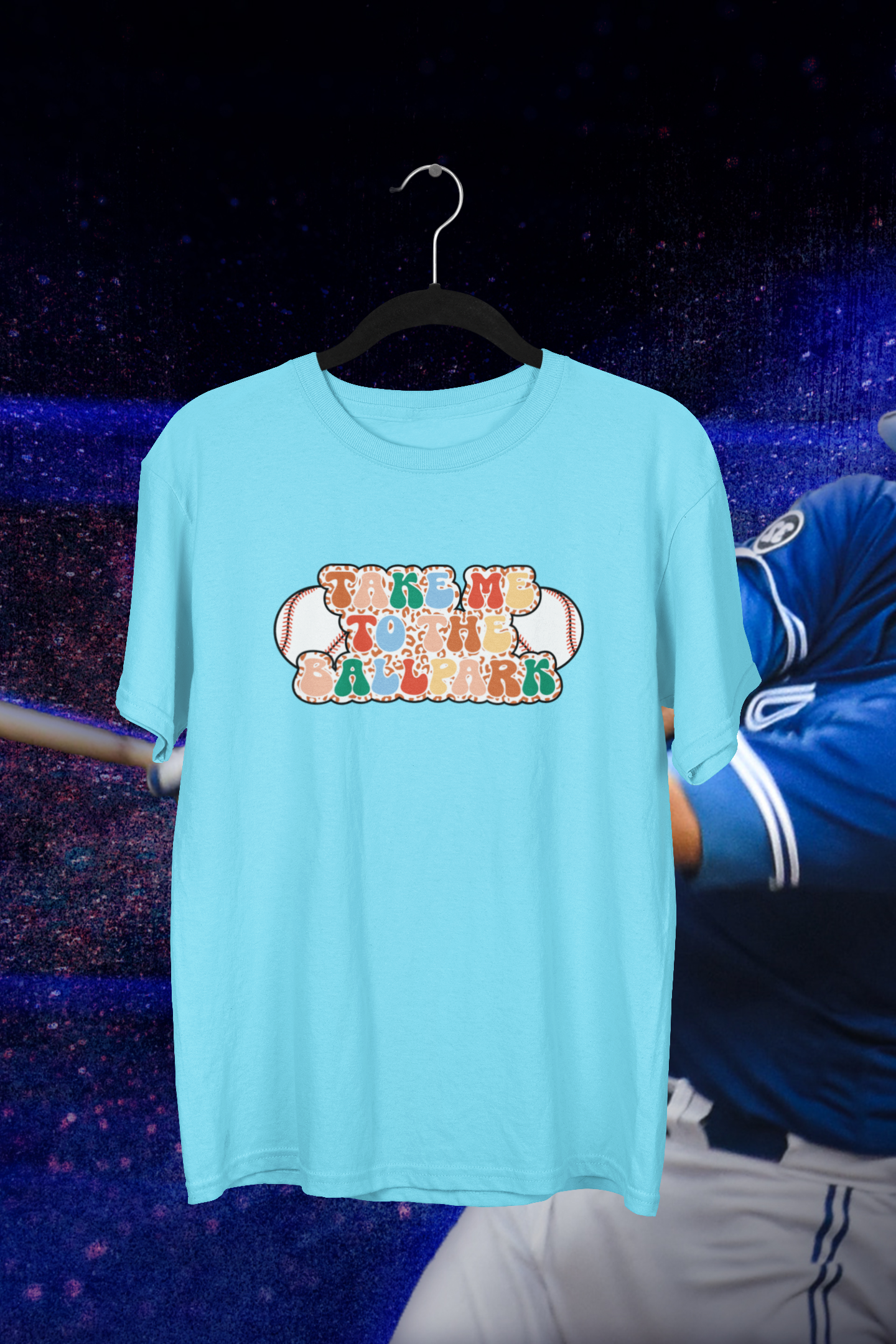 Take Me To The Ball Park Baseball T-shirt