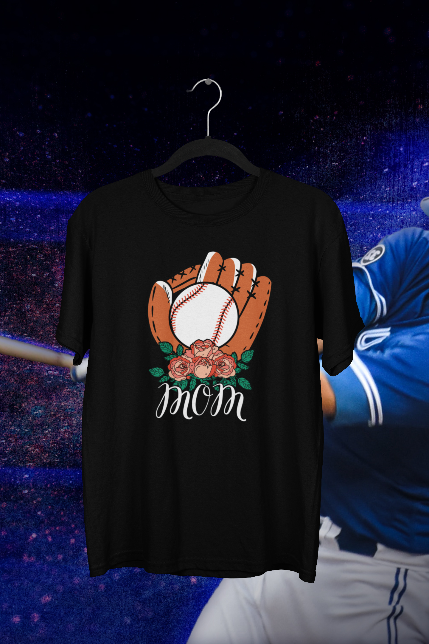 MOM Baseball T-shirt