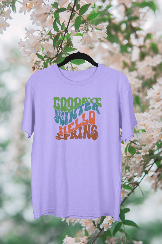 Goodbye Winter, Hello Spring T-shirt