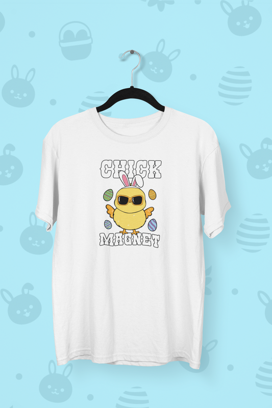 Chick Magent Easter T-shirt