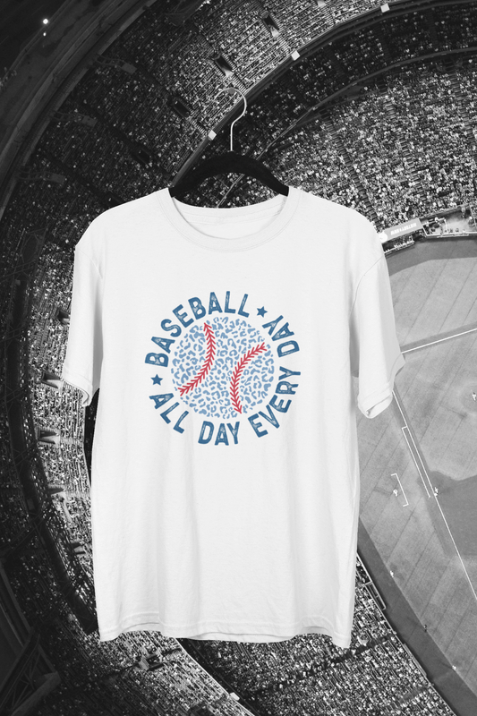 All Day Every Day Baseball T-shirt