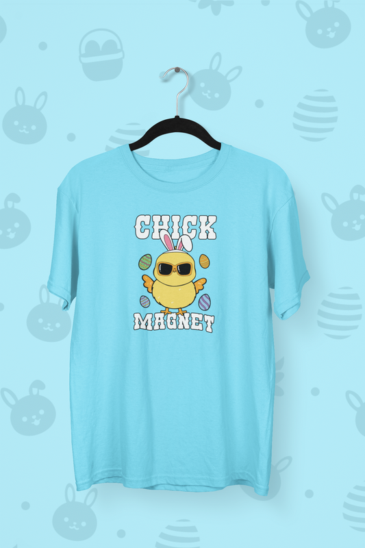 Chick Magent Easter T-shirt