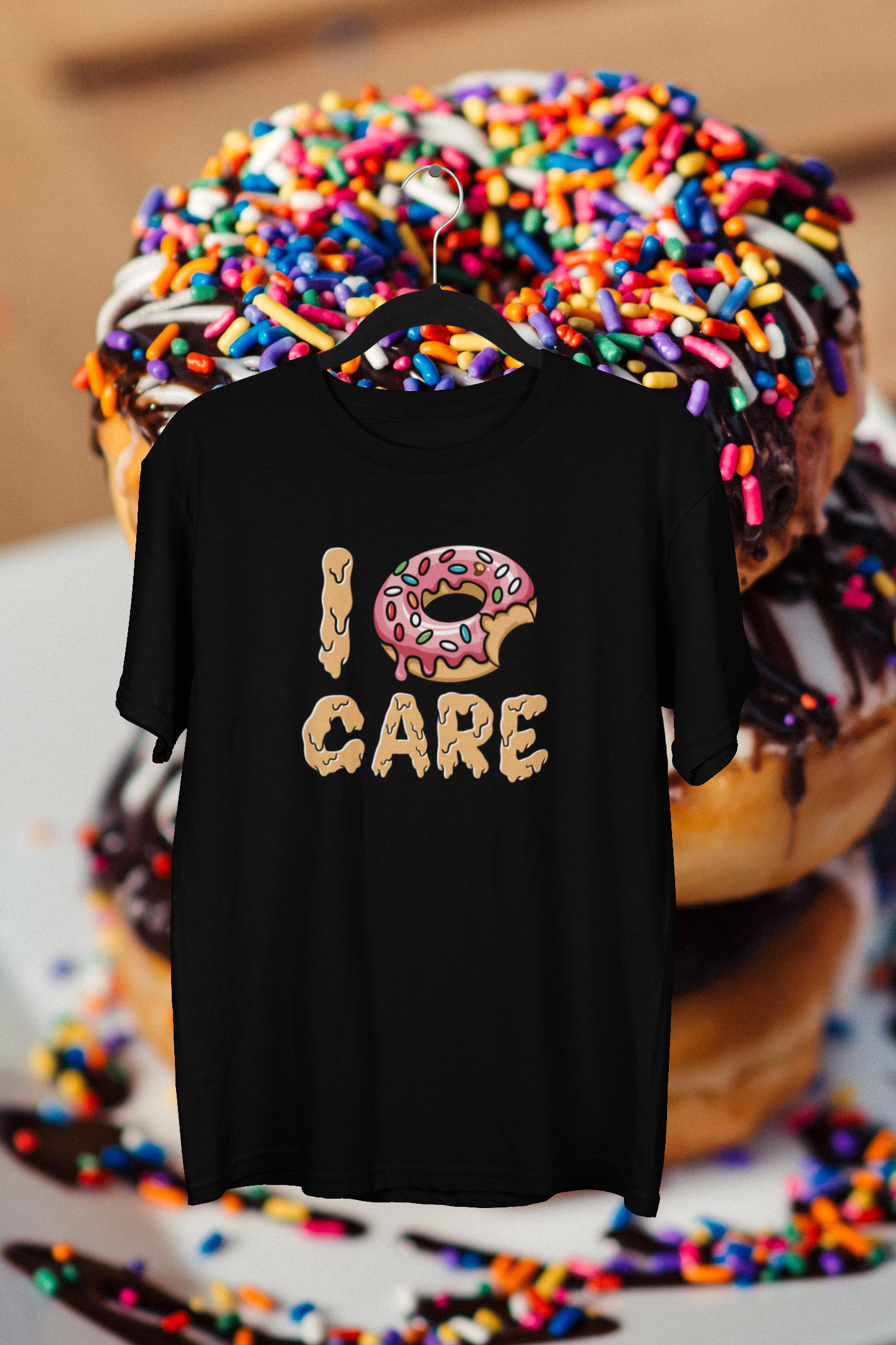 I Donut Care T-shirt