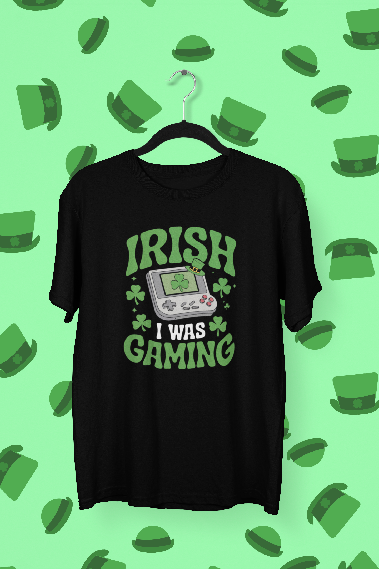 "Irish I Was Gaming" St. Patrick's Day T-shirt/Long Sleeve
