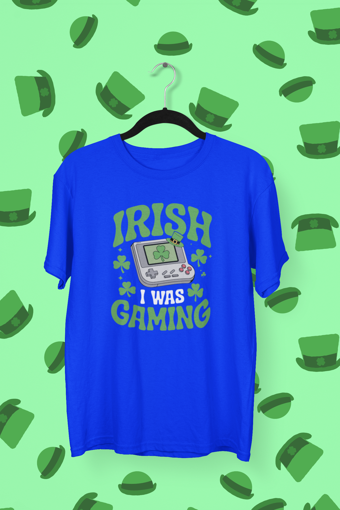 "Irish I Was Gaming" St. Patrick's Day T-shirt/Long Sleeve
