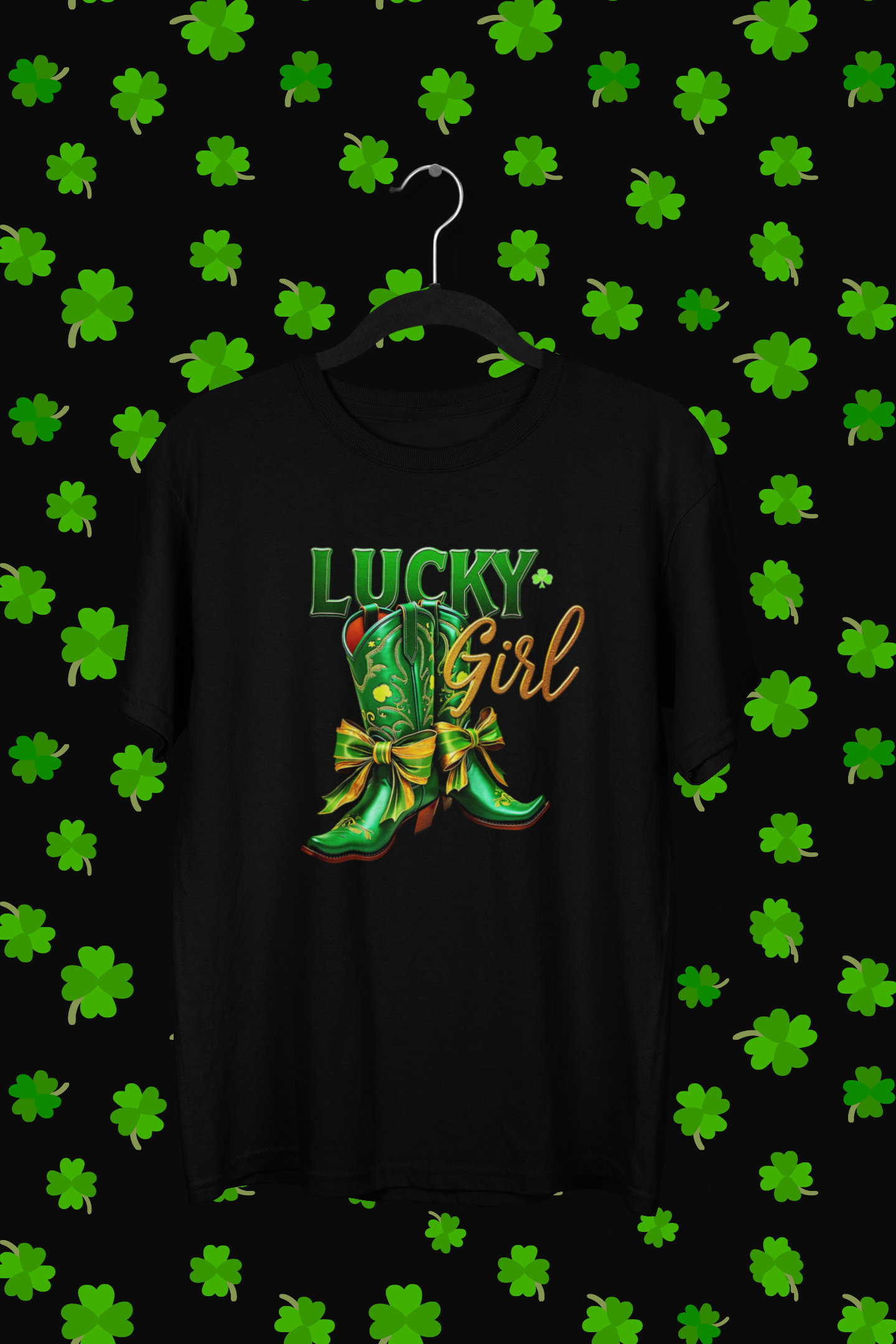 "Lucky Girl" St. Patrick's Day T-shirt/Long Sleeve
