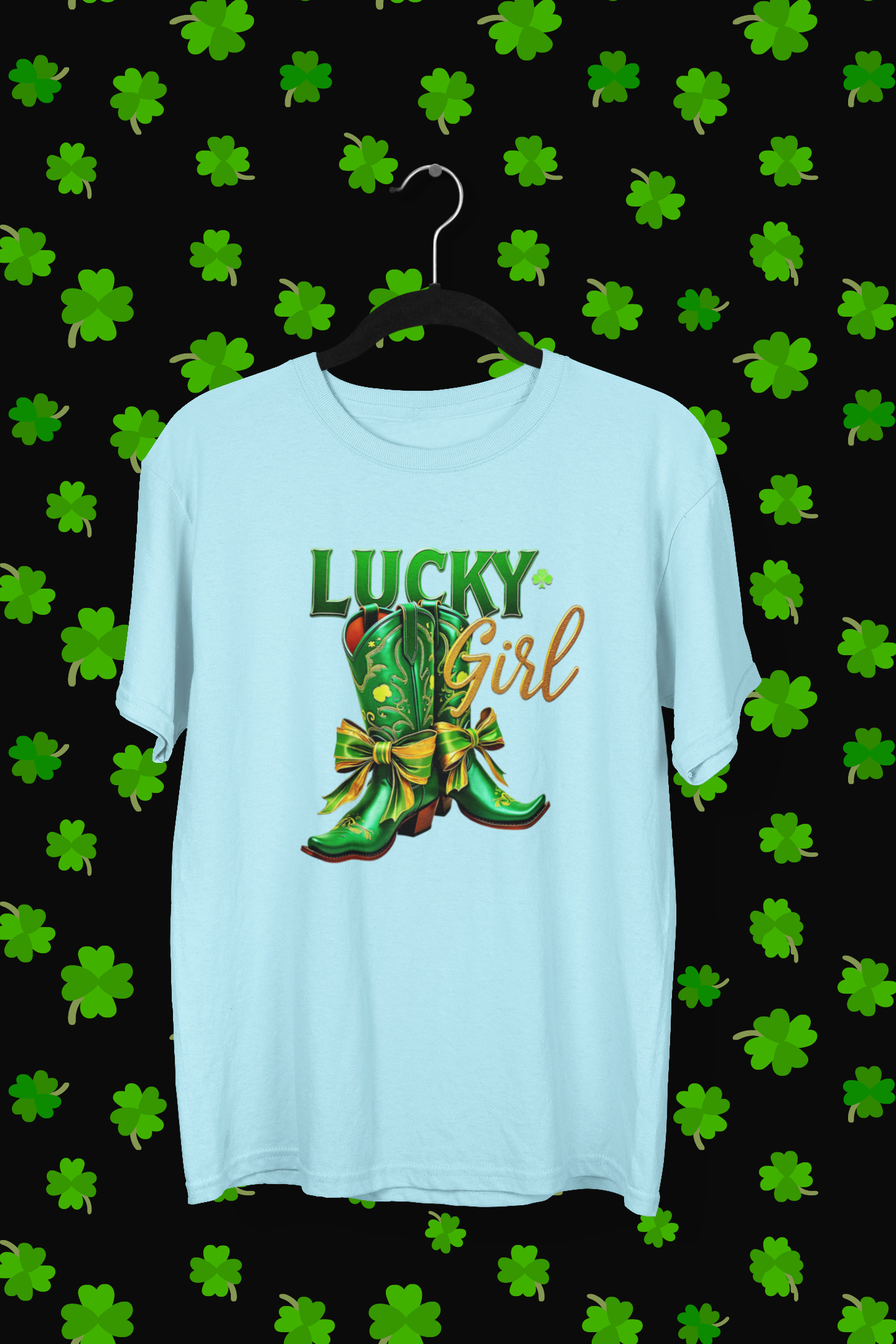 "Lucky Girl" St. Patrick's Day T-shirt/Long Sleeve