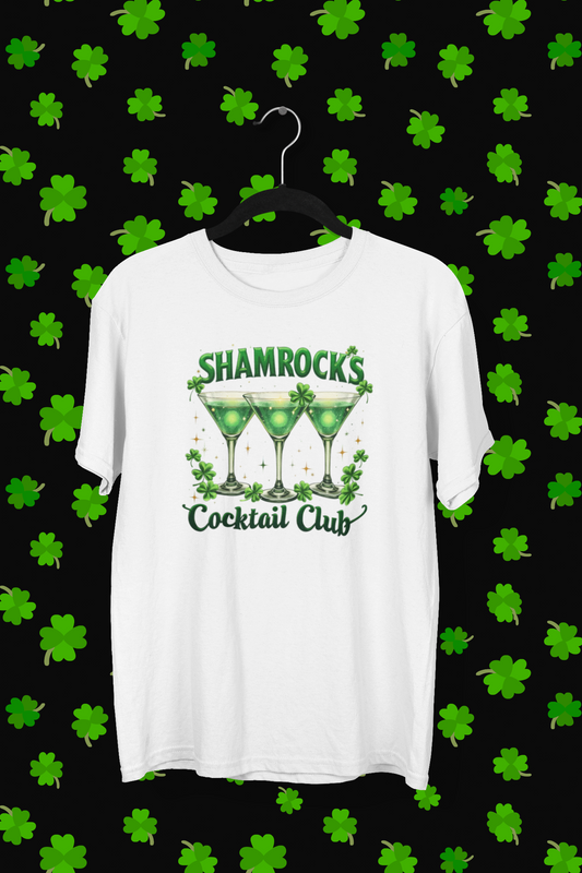 "Cocktail Club" St. Patrick's Day T-shirt