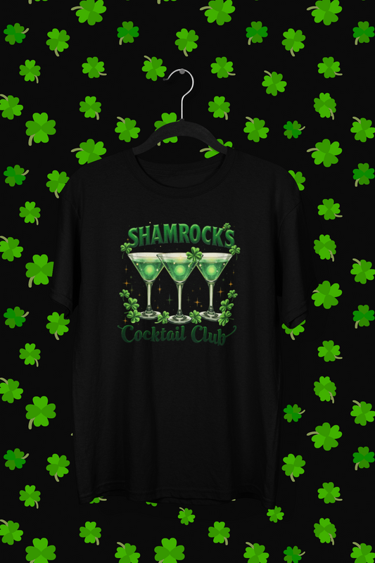 "Cocktail Club" St. Patrick's Day T-shirt