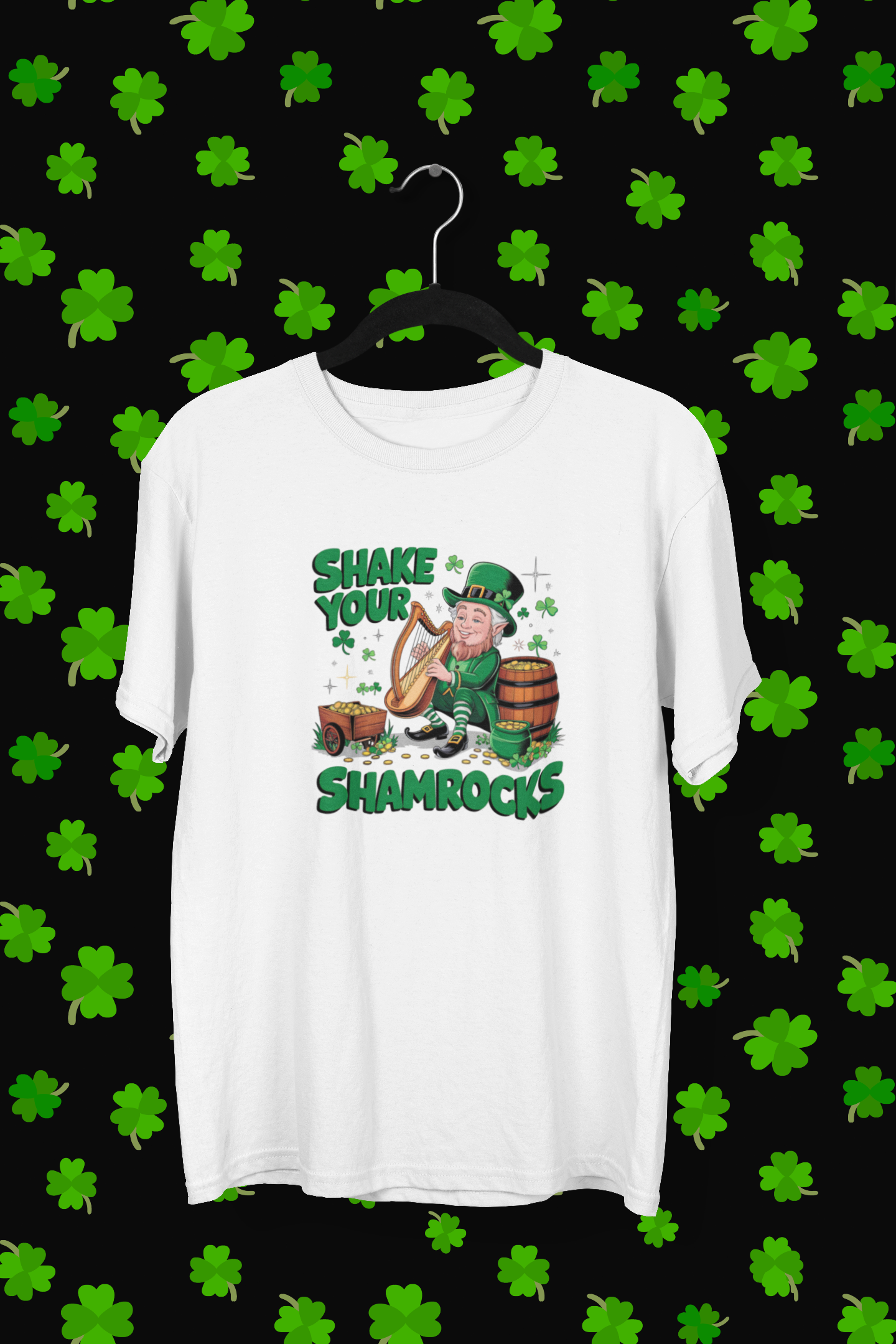 "Shake Your Shamrocks" St. Patrick's Day T-shirt