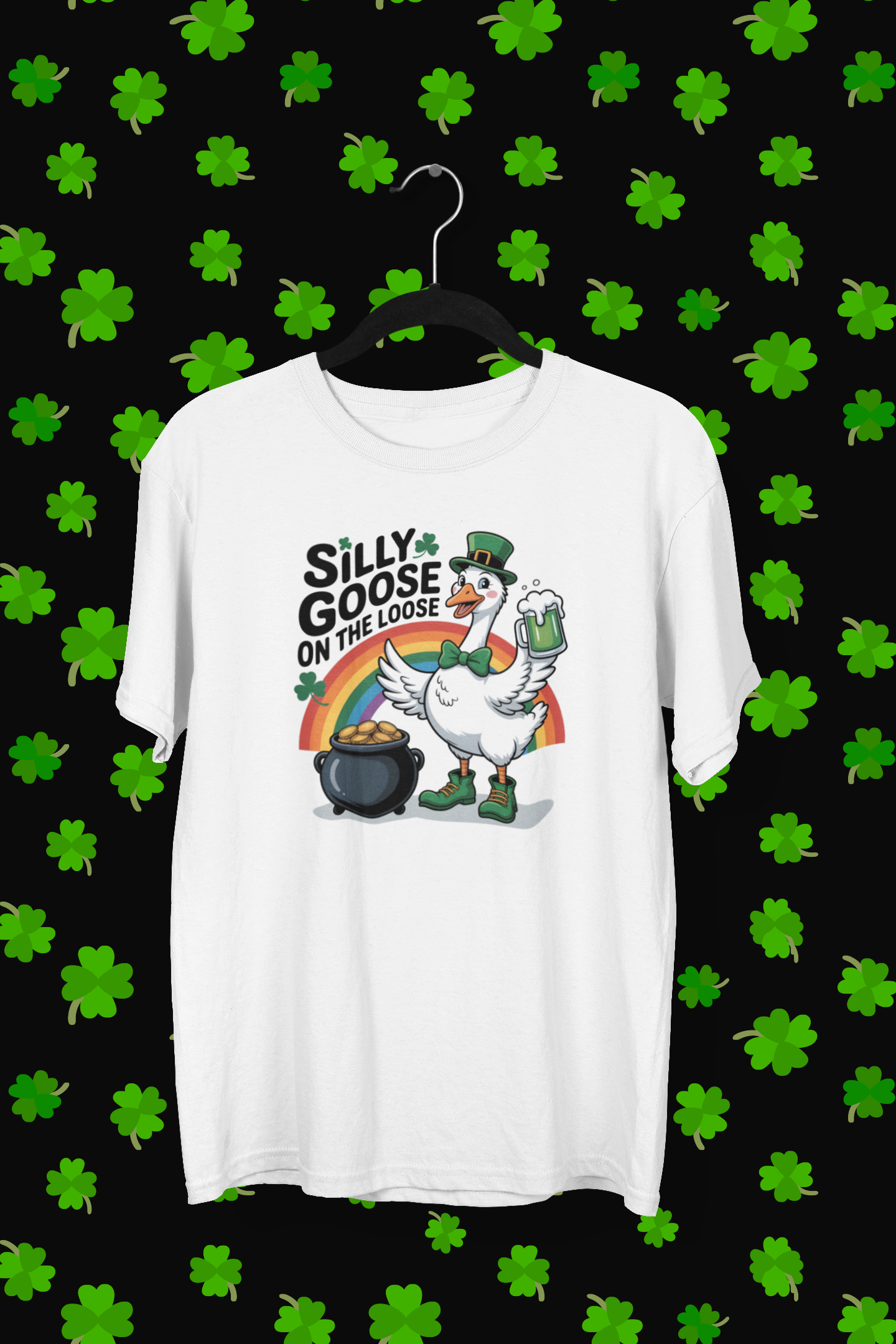 St. Patrick's Day "Silly Goose" T-shirt