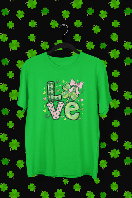 St. Patrick's Day "Love" T-shirt
