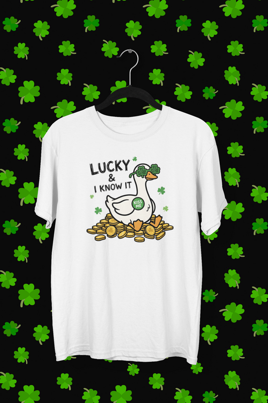 "Lucky & I Know It" St. Patrick's Day T-shirt