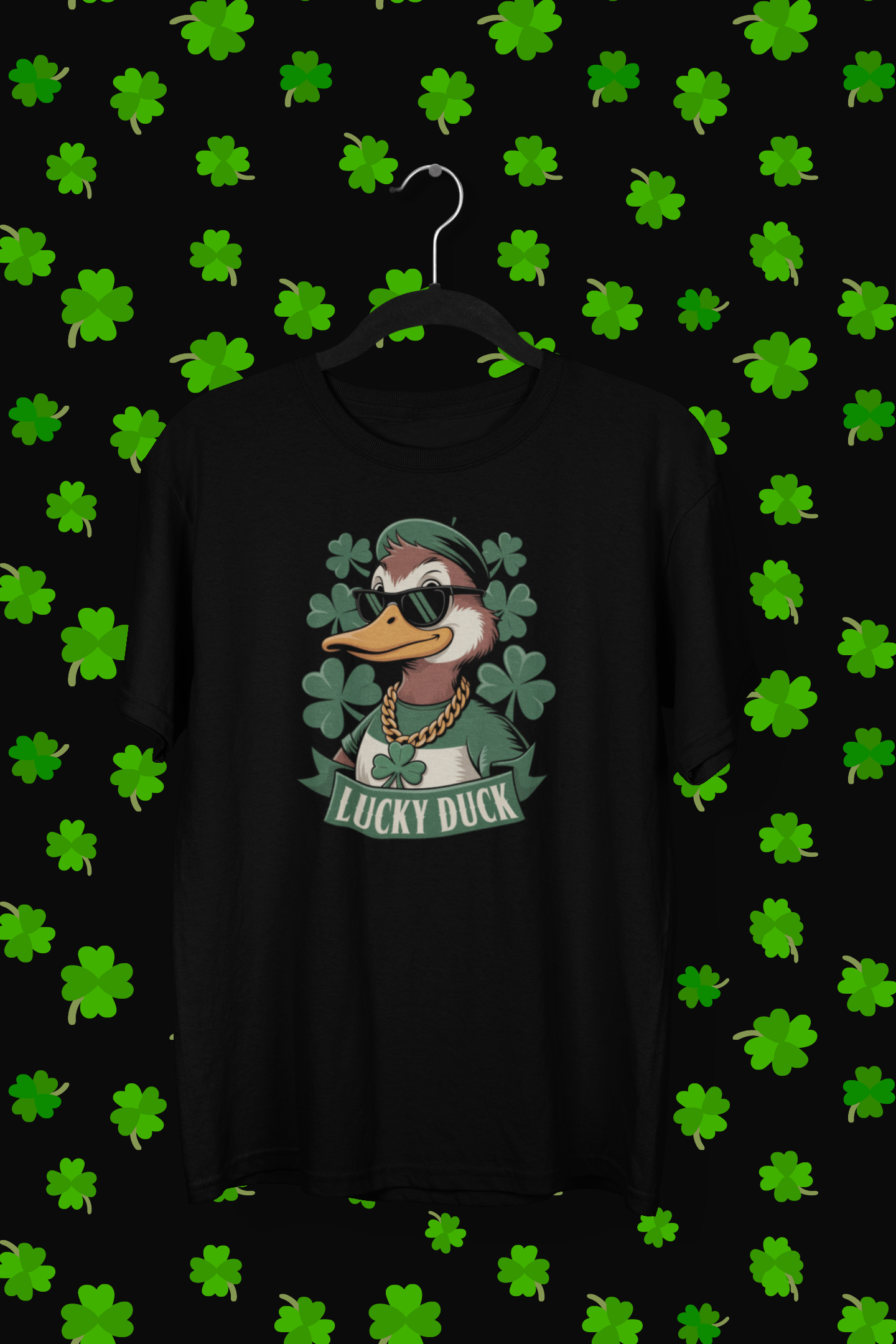 "Lucky Duck" St. Patrick's Day T-shirt/Long Sleeve