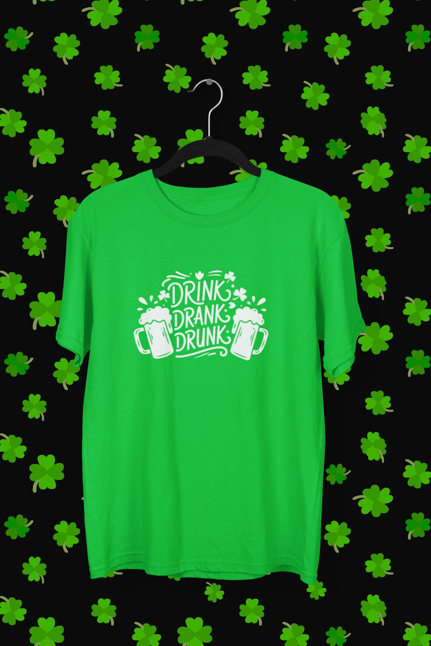 Drink, Drank, Drunk St. Patrick's Day T-shirt/Long Sleeve