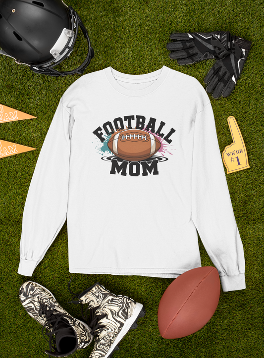 Football Mom T-shirt/Long Sleeve