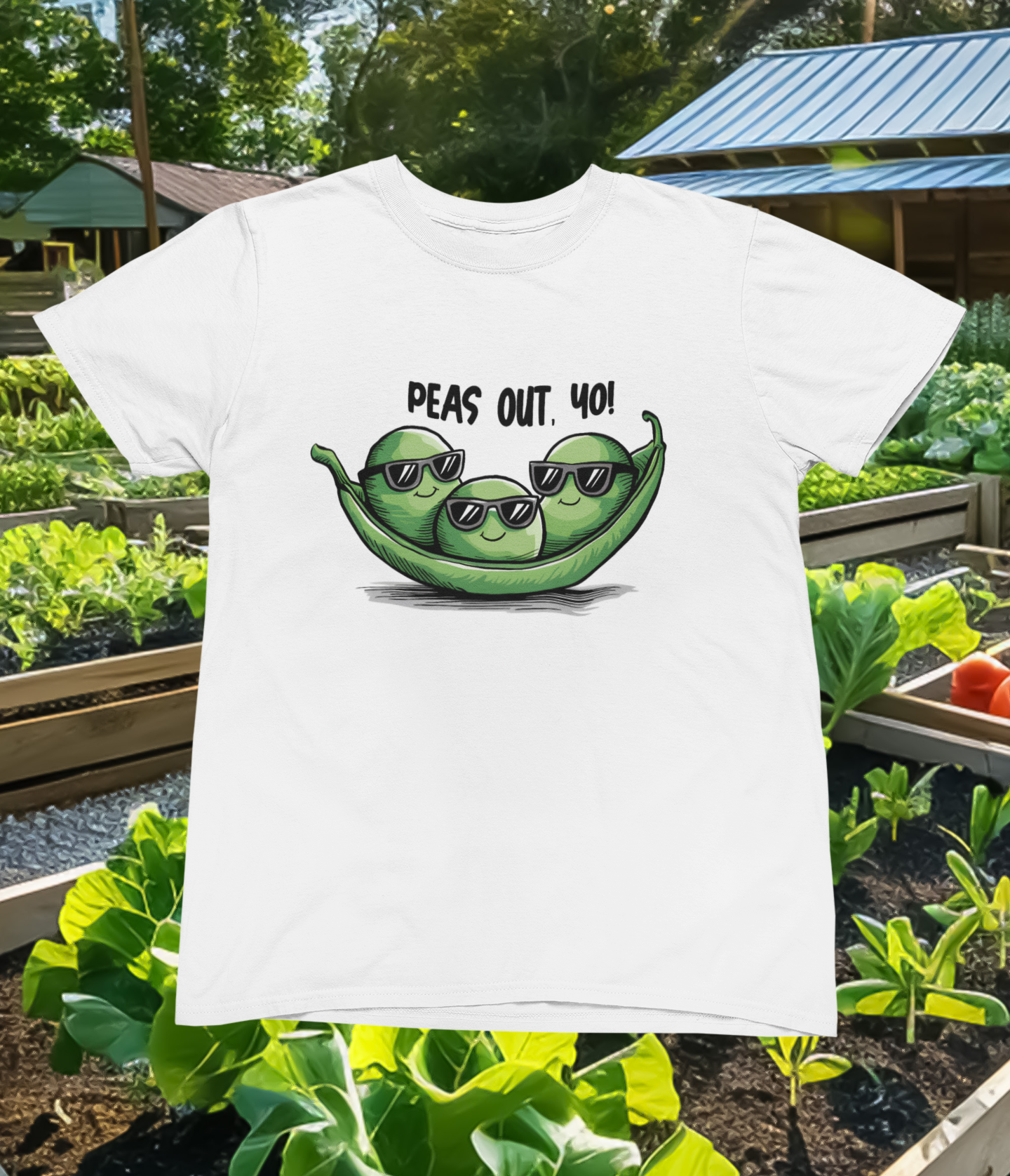 Peas Out Yo! T-shirt