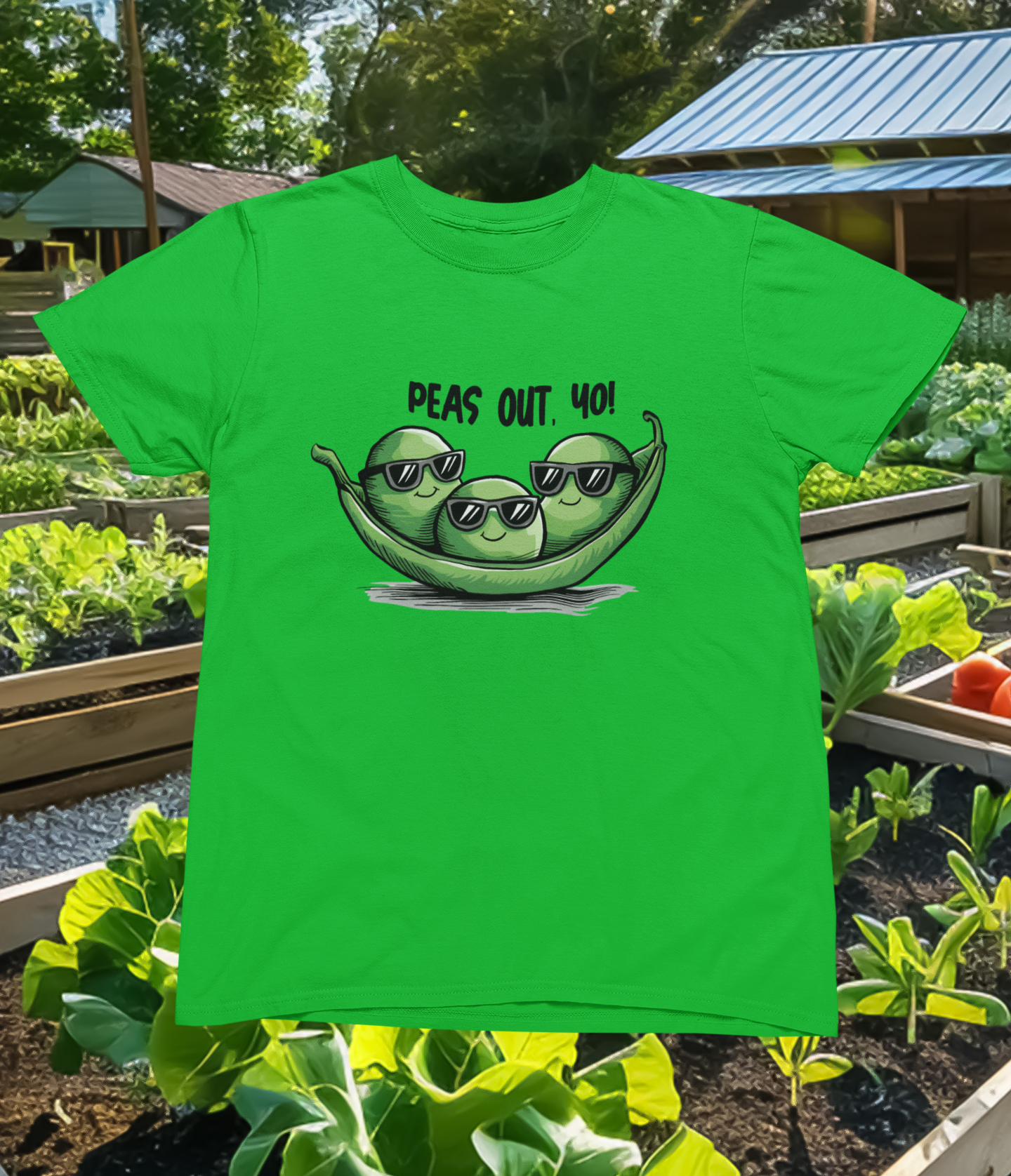 Peas Out Yo! T-shirt