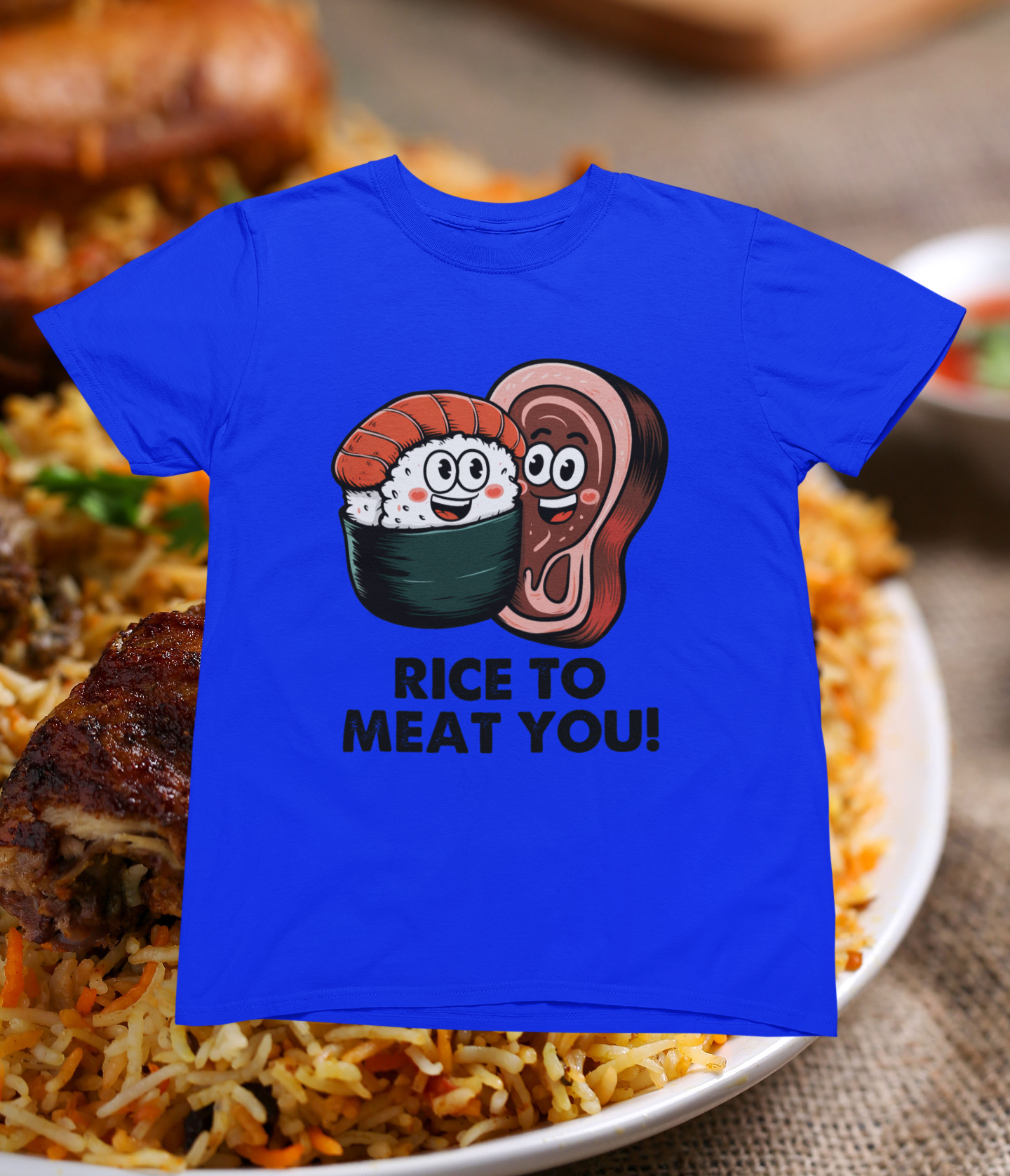 Rice To Meat You! T-shirt