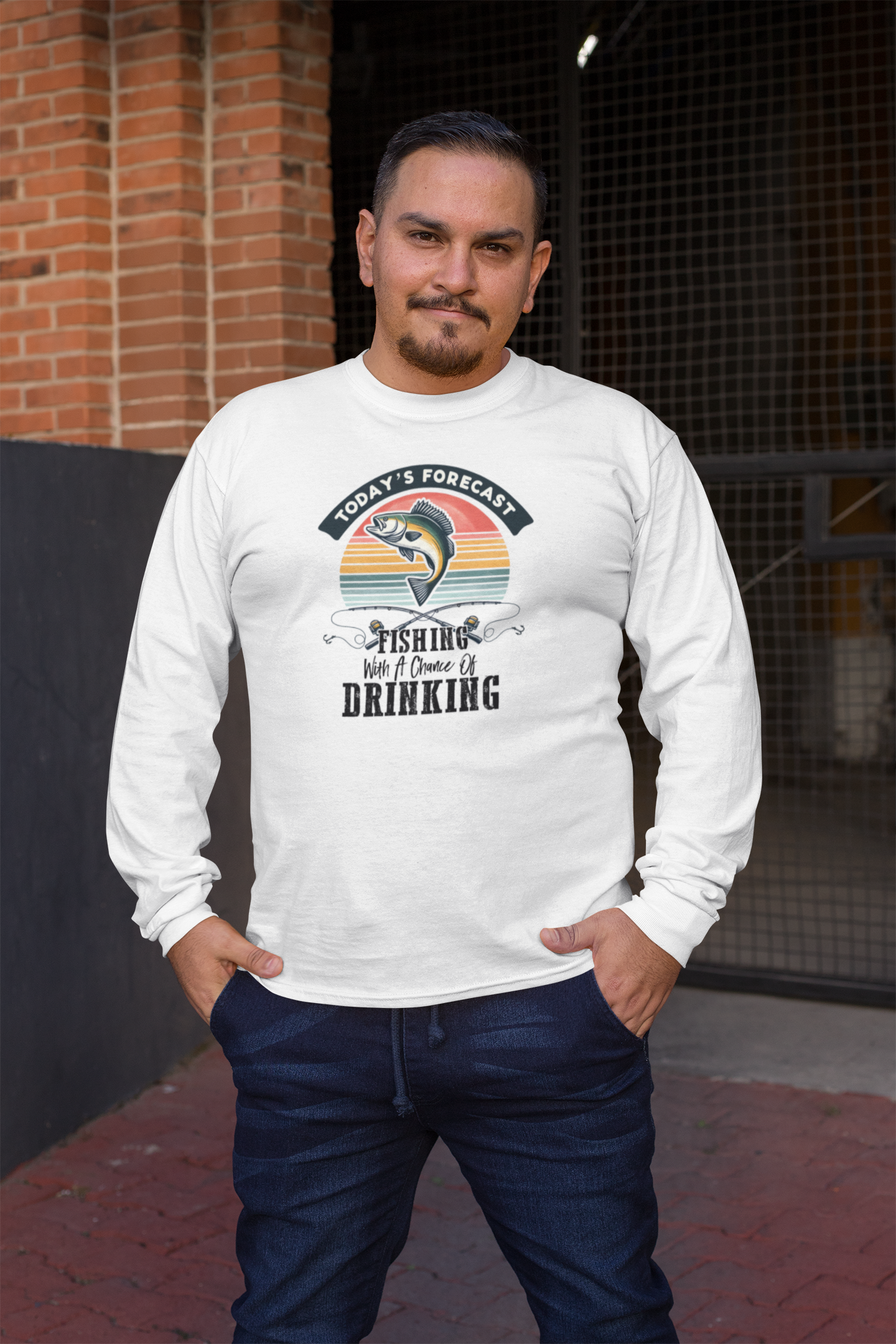 Funny Dad Fishing T-shirt/Long Sleeve