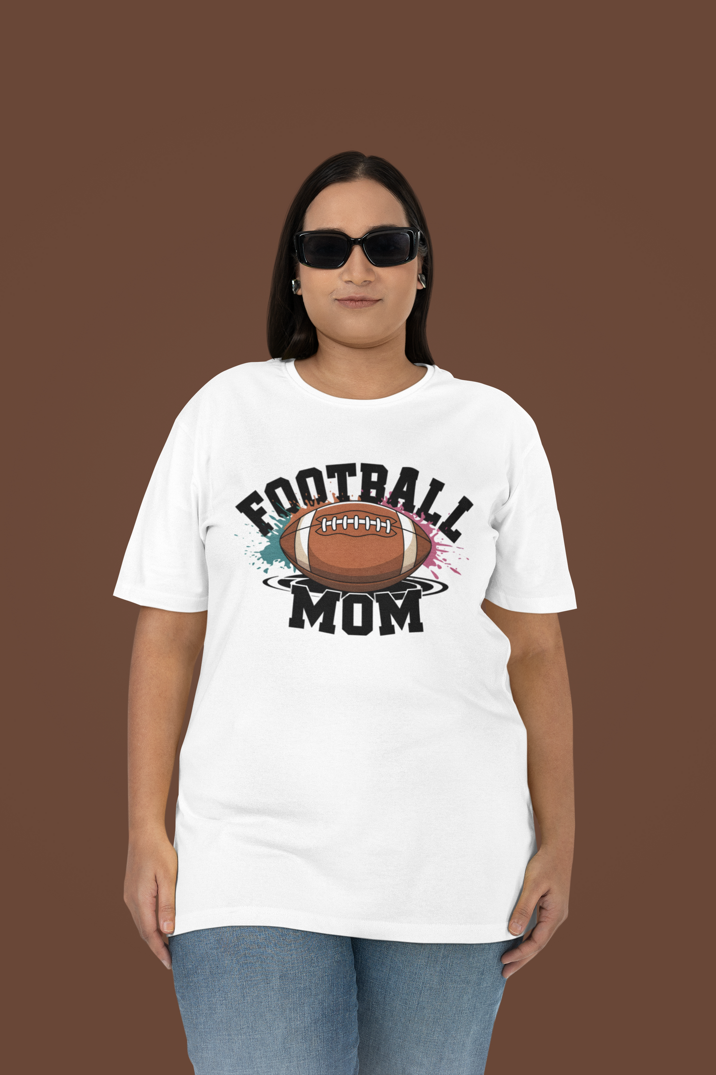 Football Mom T-shirt/Long Sleeve