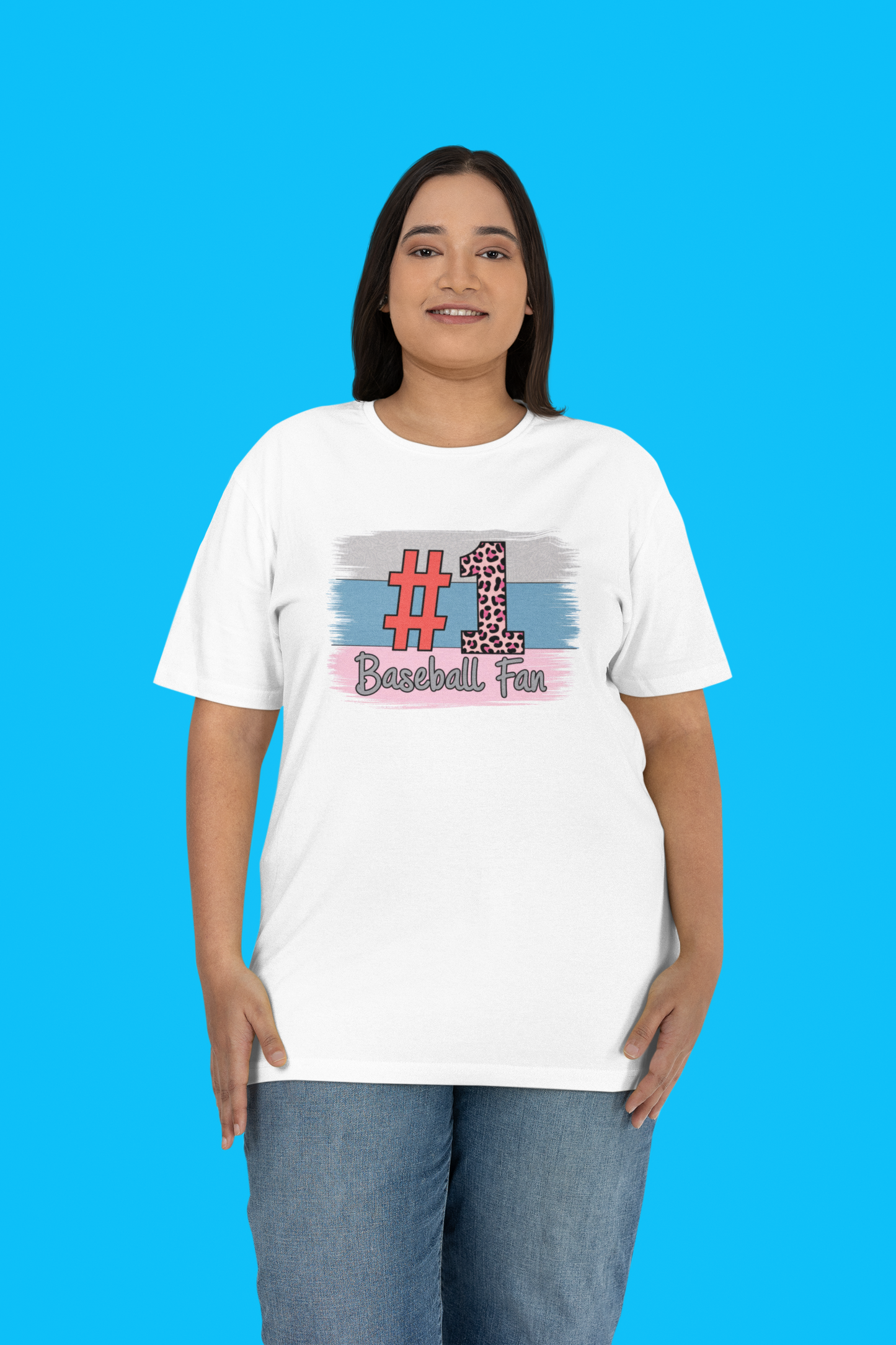 #1 Baseball Fan T-shirt