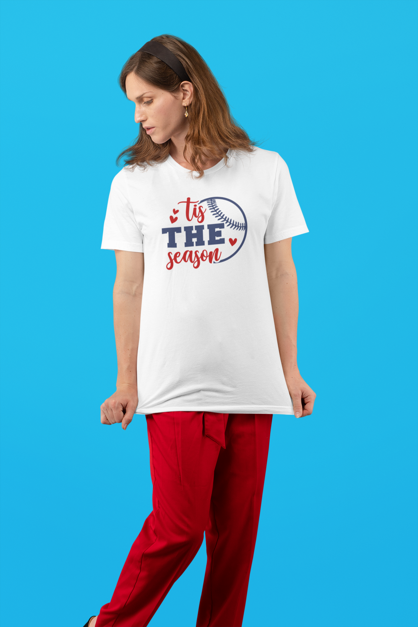Tis The Season Baseball T-shirt
