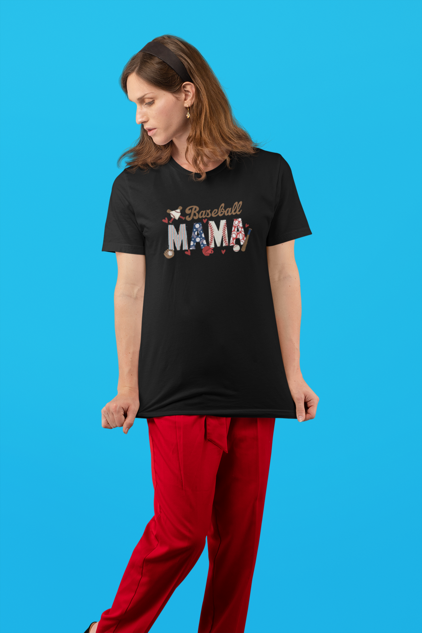 Baseball Mama T-shirt
