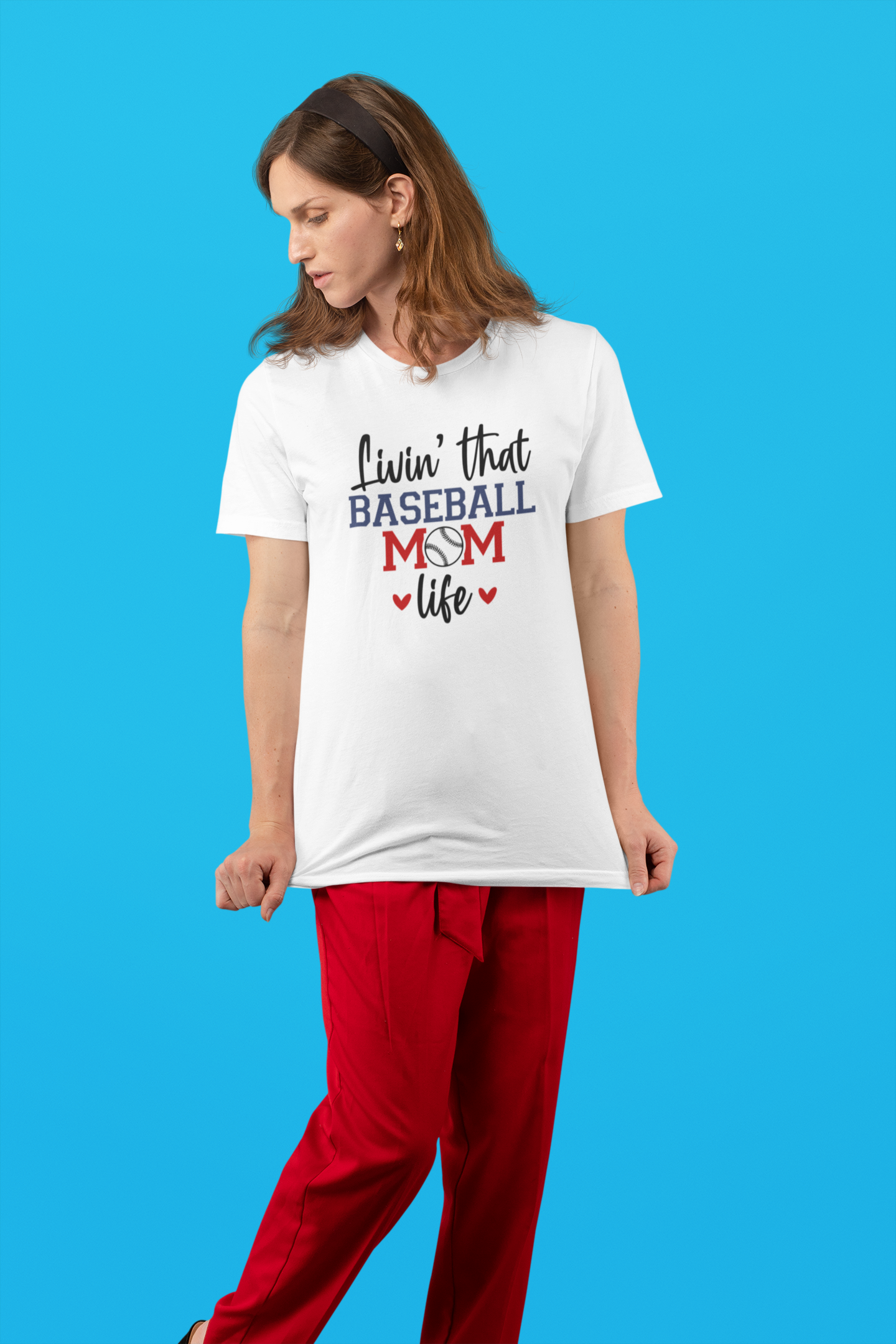 Baseball Mom Life T-shirt