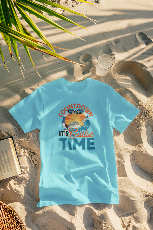 "Countdown Is Over It's Cruise Time" Cruise T-shirt