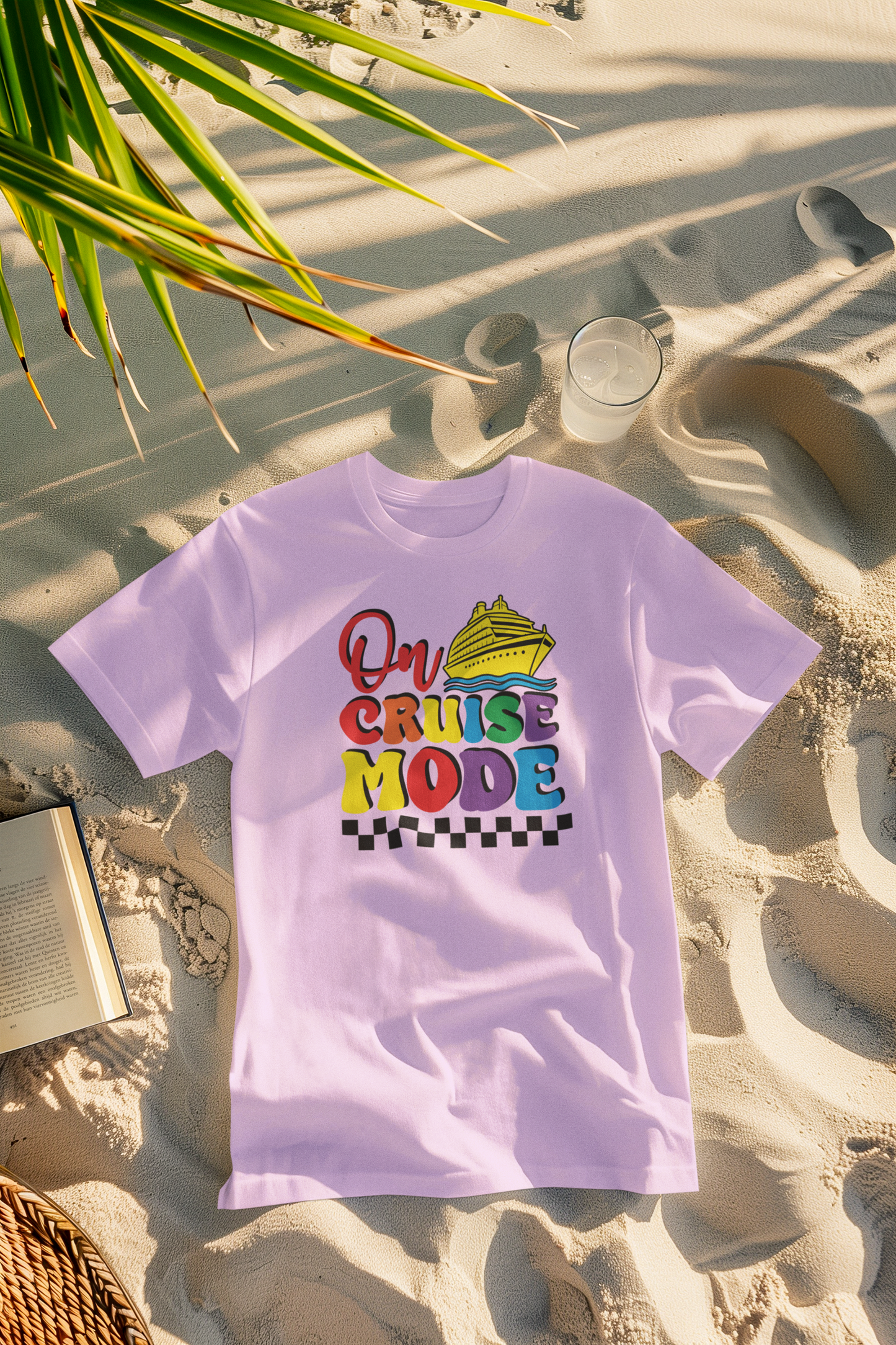 Retro "On Cruise Mode" Cruise T-shirt