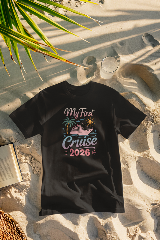 My First Cruise 2026 T-shirt