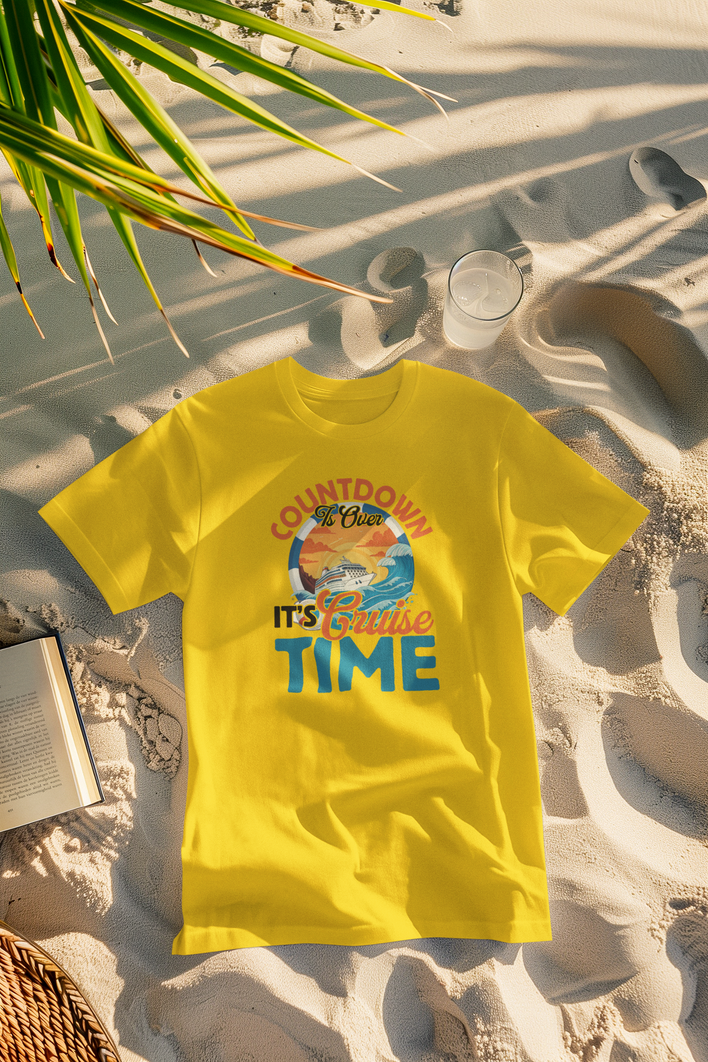 "Countdown Is Over It's Cruise Time" Cruise T-shirt
