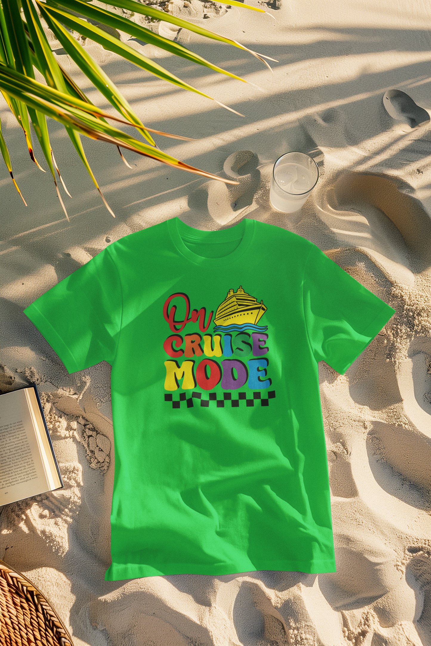 Retro "On Cruise Mode" Cruise T-shirt