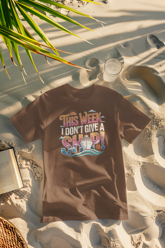 "This Week I Don't Give A Ship" Cruise T-shirt