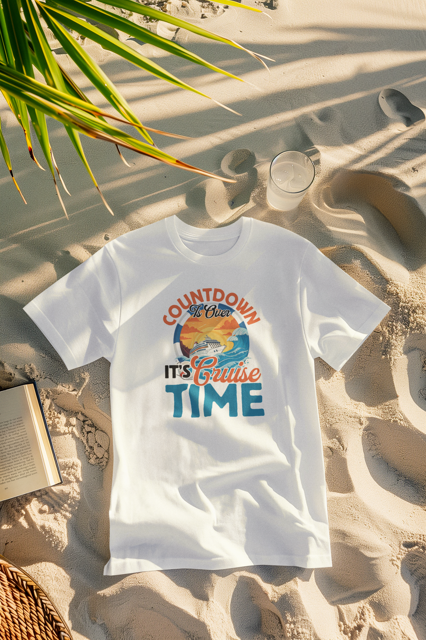 "Countdown Is Over It's Cruise Time" Cruise T-shirt