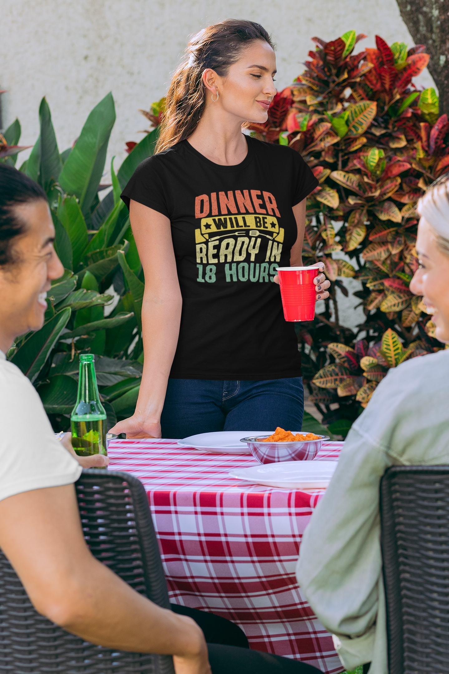 Dinner Will Be Ready In 18 Hours T-shirt