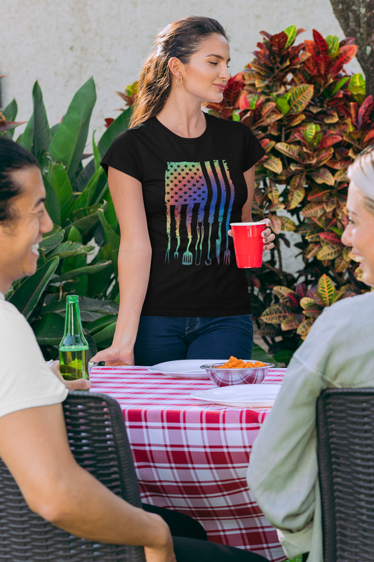 Stars, Stripes & Spatulas T-shirt