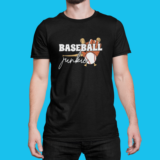 Baseball Junkie T-shirt