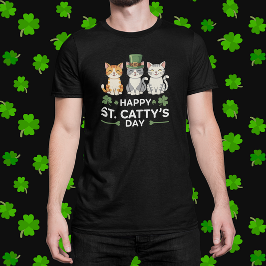 Happy St. Catty's Day T-shirt/Long Sleeve